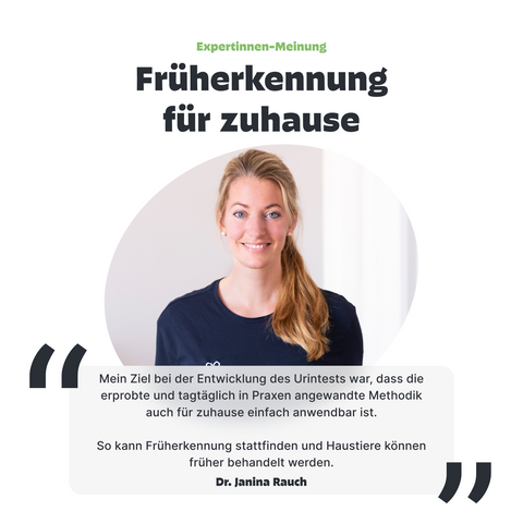 Tierärztin empfiehlt Urintest für Hunde und Katzen