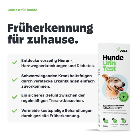 2in1 Analysen: Kotprofil & Urintest für Hunde