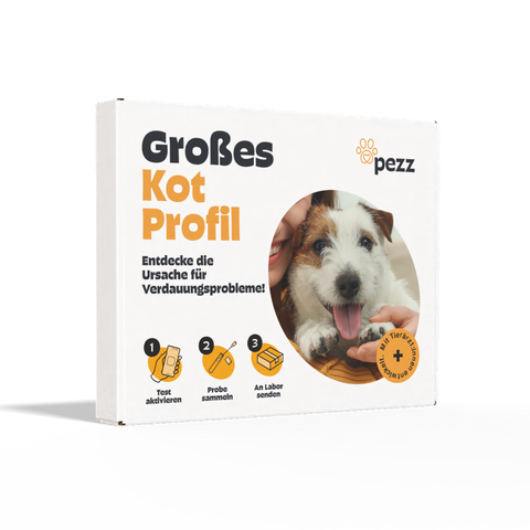 Großes Kotprofil für Hunde