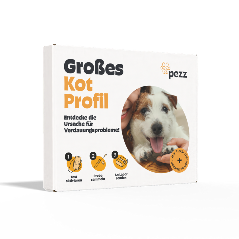 Großes Kotprofil<br/>für Hunde